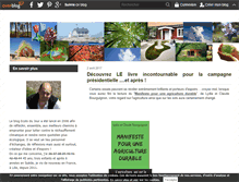 Tablet Screenshot of ecolodujour.com